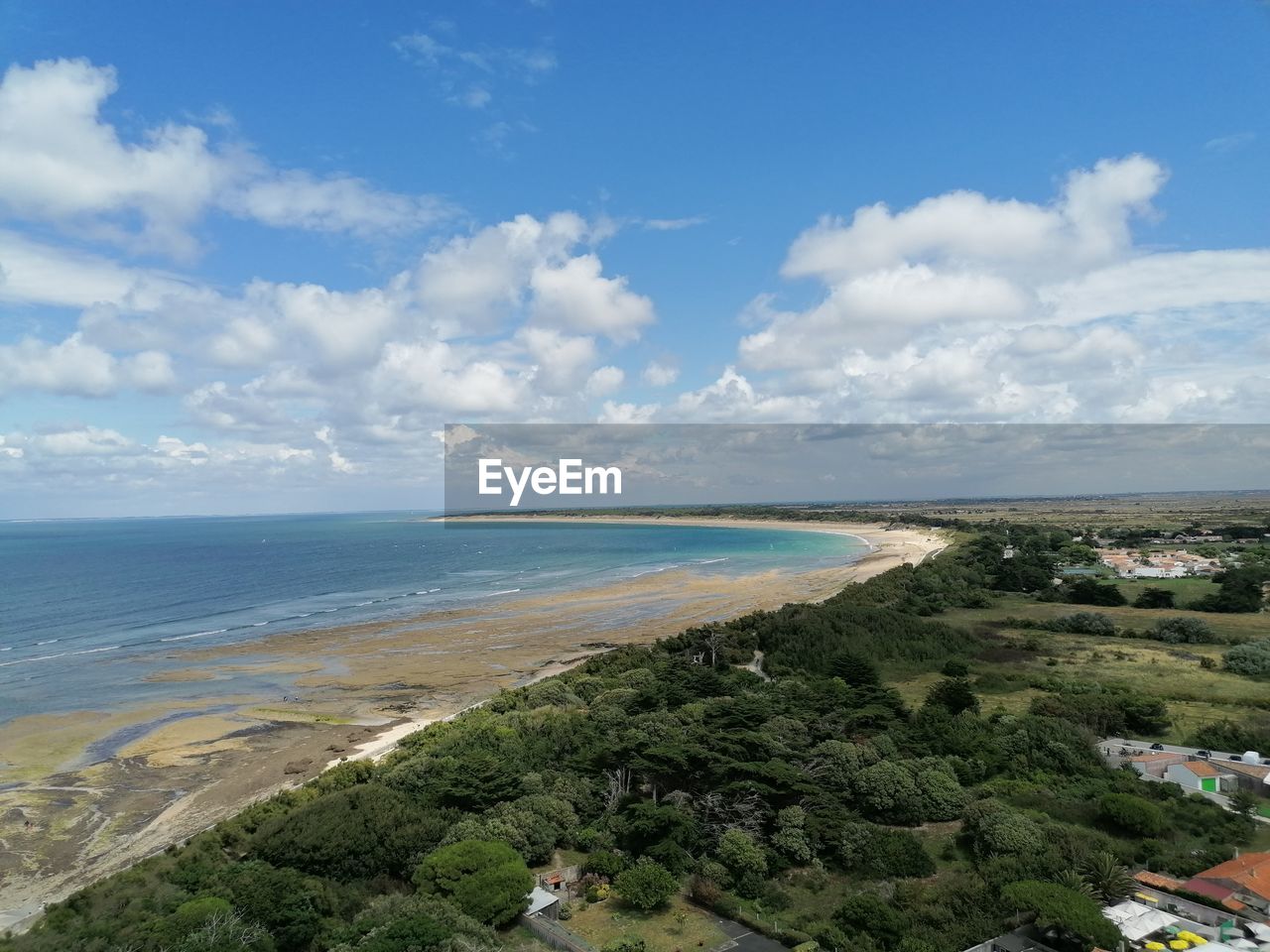 PANORAMIC VIEW OF SEA AGAINST SKY