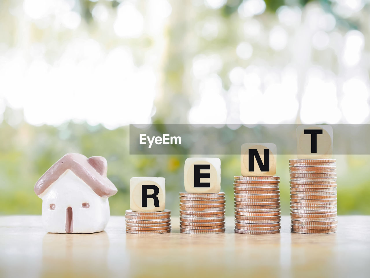 finance, savings, investment, business, coin, currency, wealth, finance and economy, business finance and industry, no people, planning, selective focus, nature, wood, copy space, sky