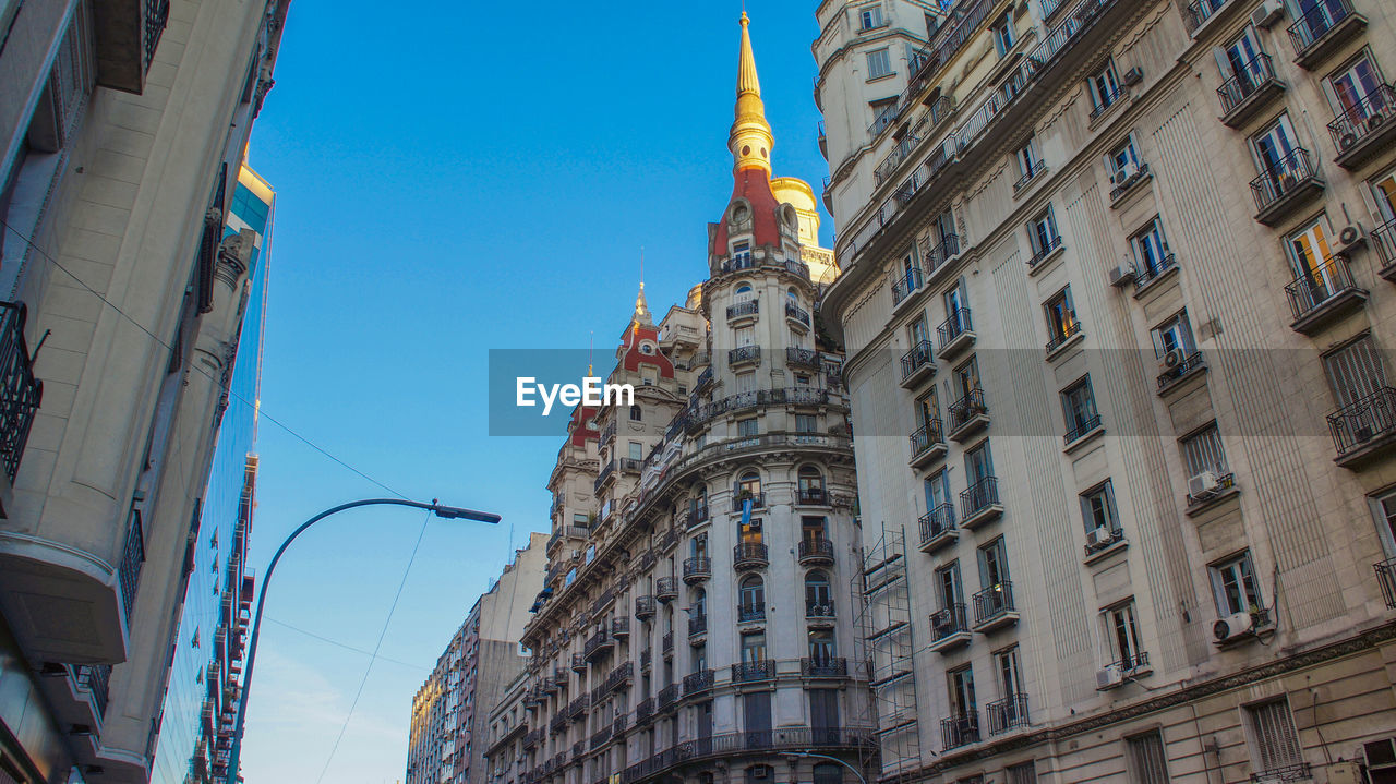 LOW ANGLE VIEW OF A BUILDING