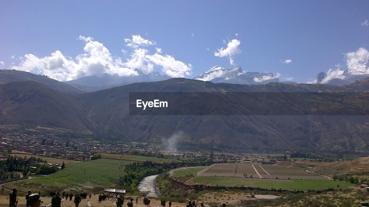 AERIAL VIEW OF VALLEY