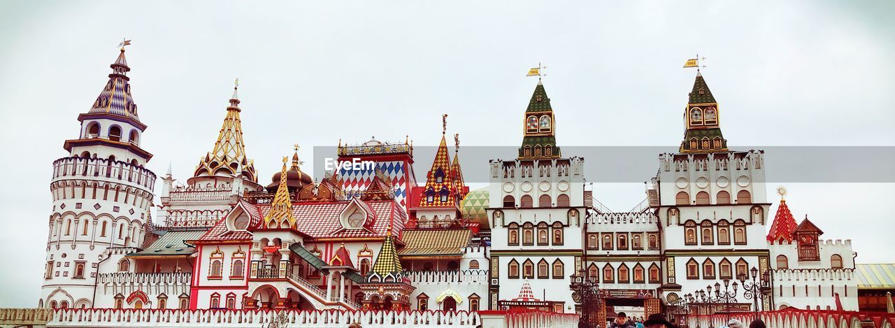 Izmaylovo kremlin against clear sky