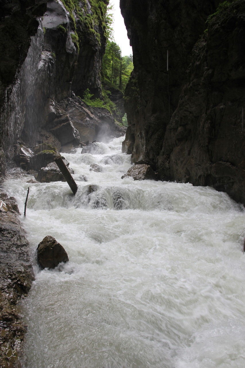 VIEW OF WATERFALL
