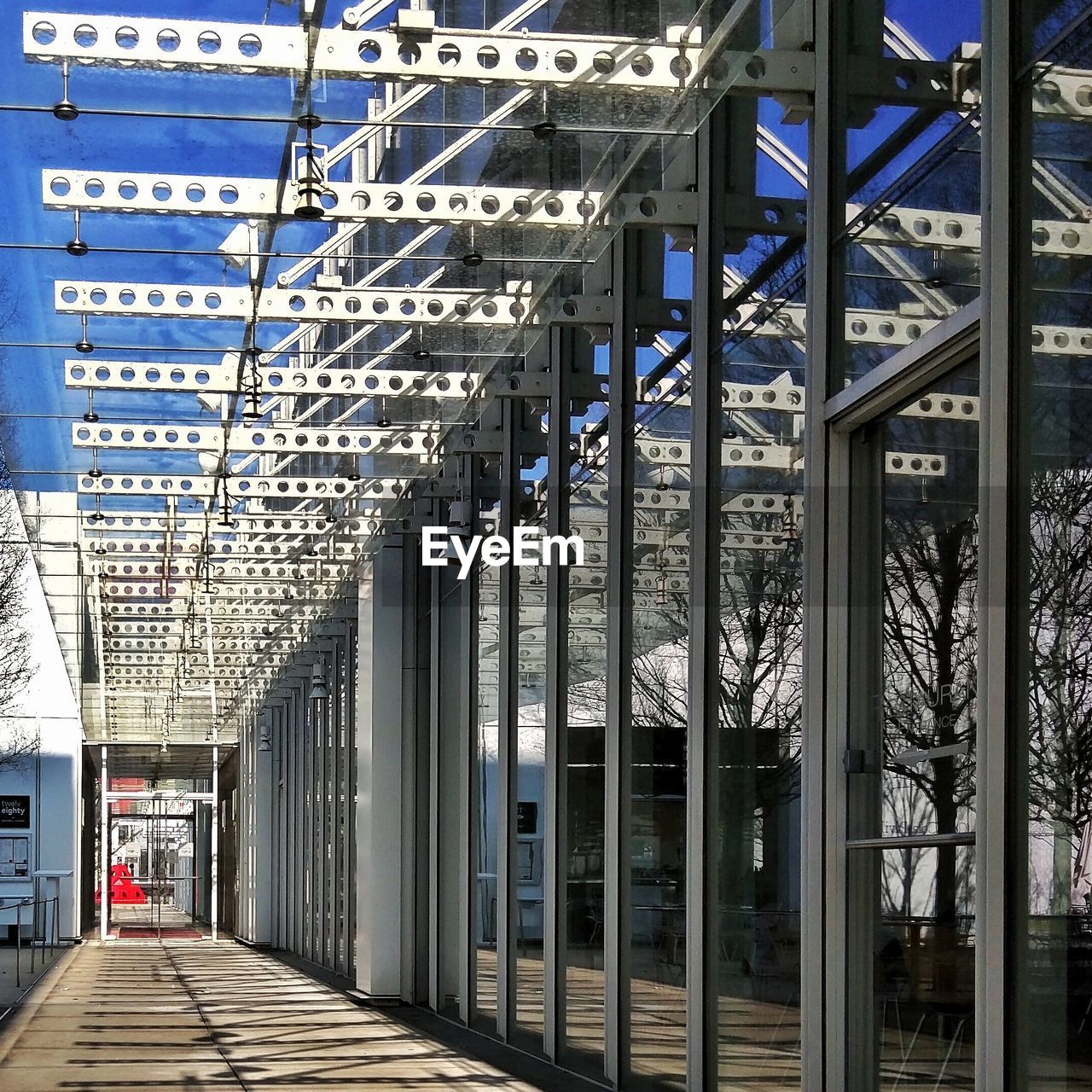 VIEW OF UNDERGROUND WALKWAY