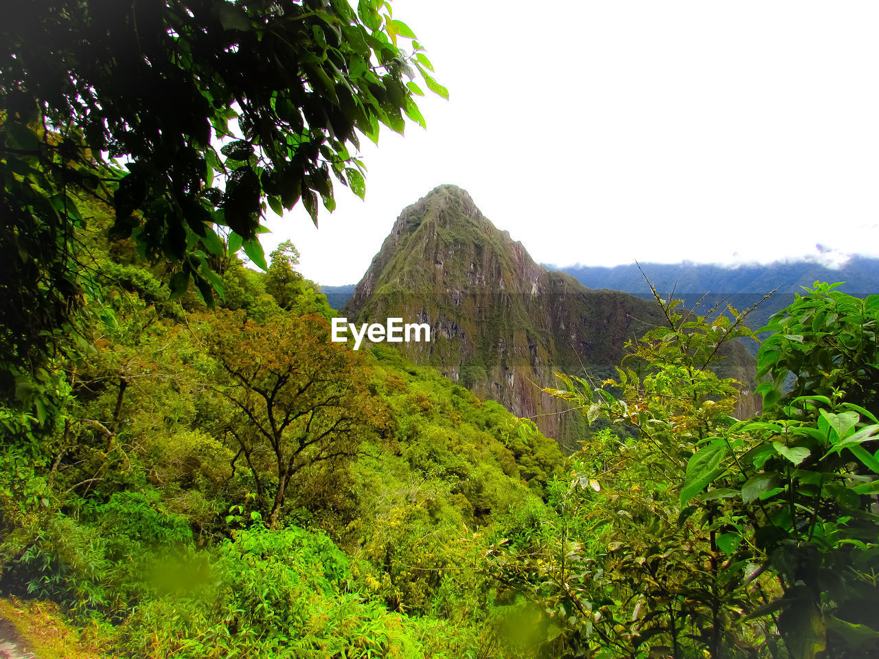 SCENIC VIEW OF MOUNTAINS AGAINST CLEAR SKY