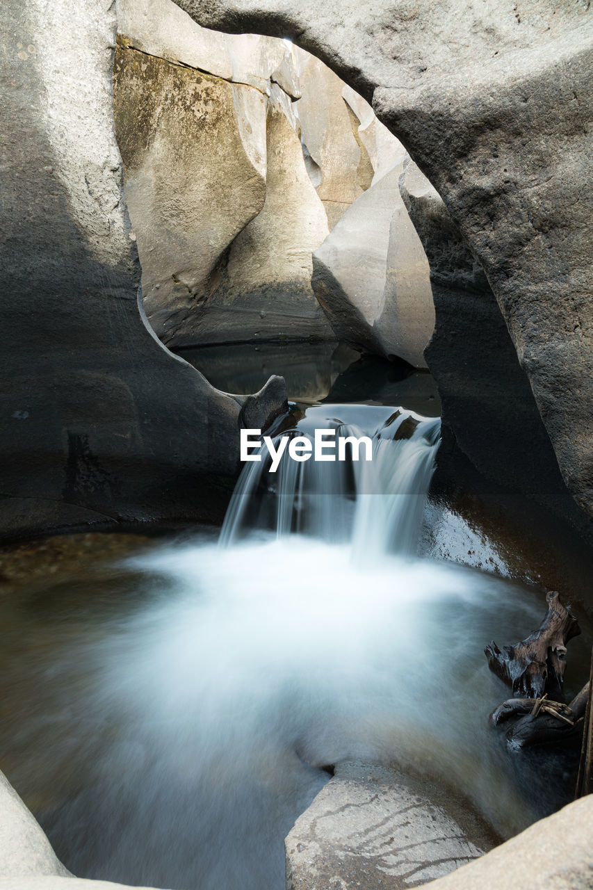 VIEW OF WATERFALL