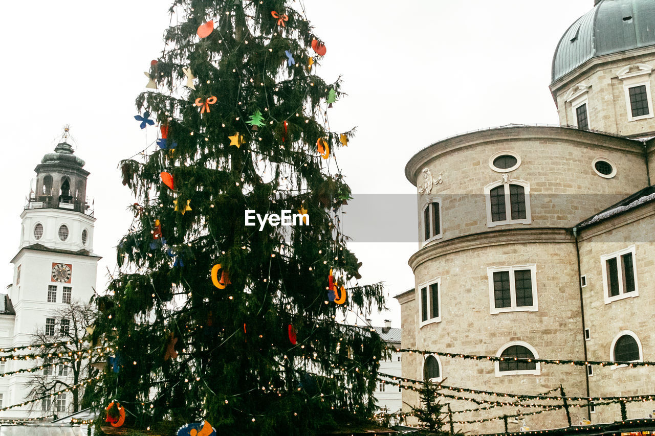 LOW ANGLE VIEW OF TREE AND BUILDING AGAINST SKY