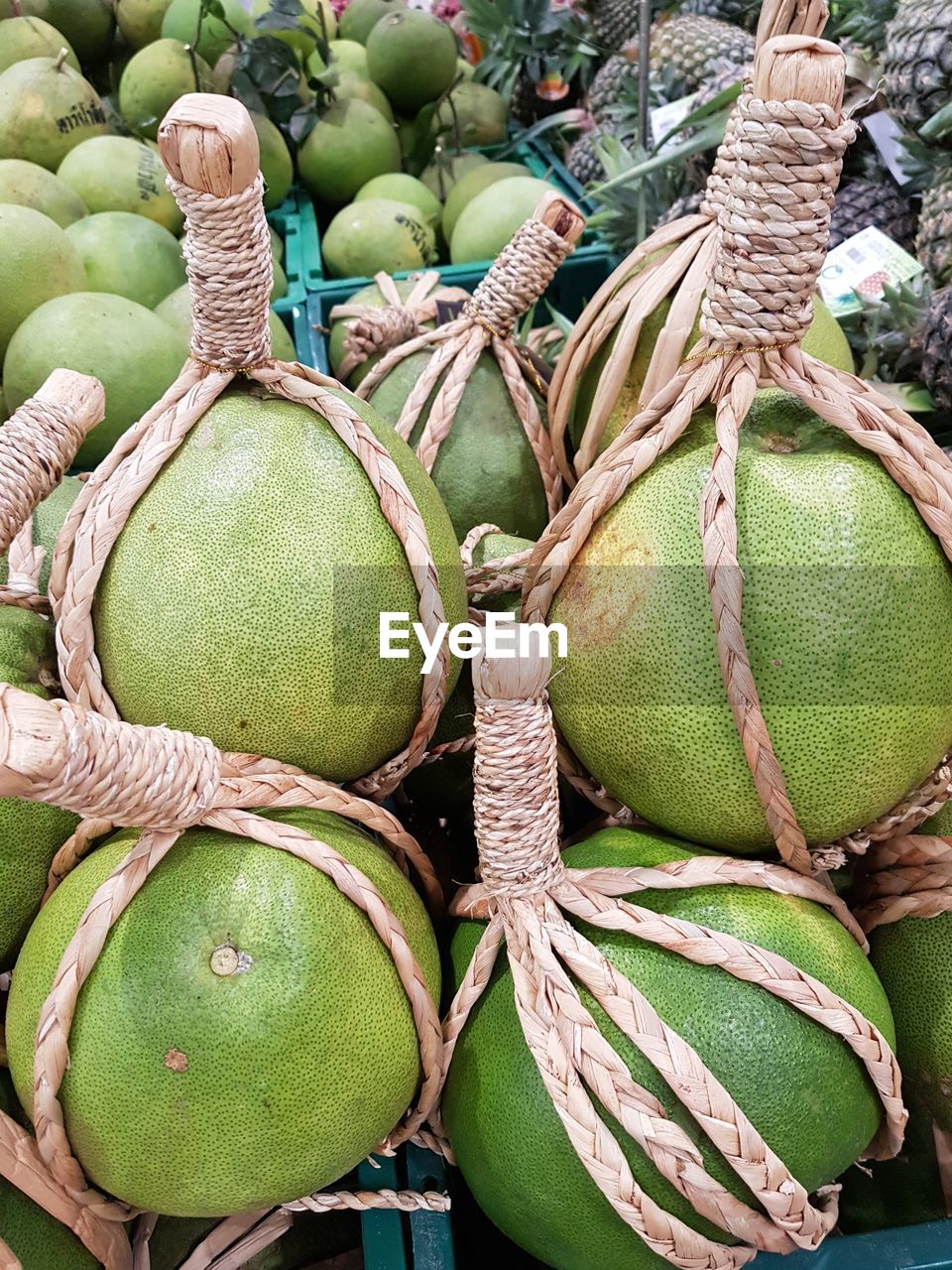 Close-up of fruits in basket
