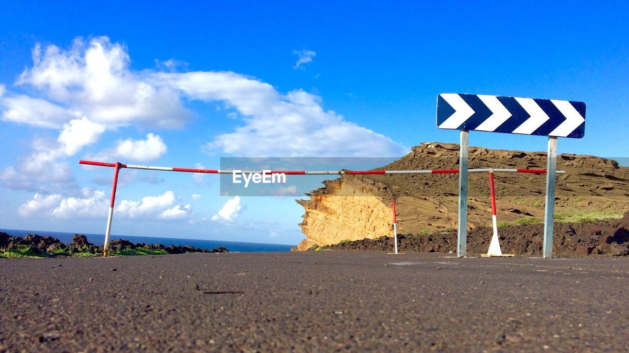 VIEW OF ROAD AGAINST SKY