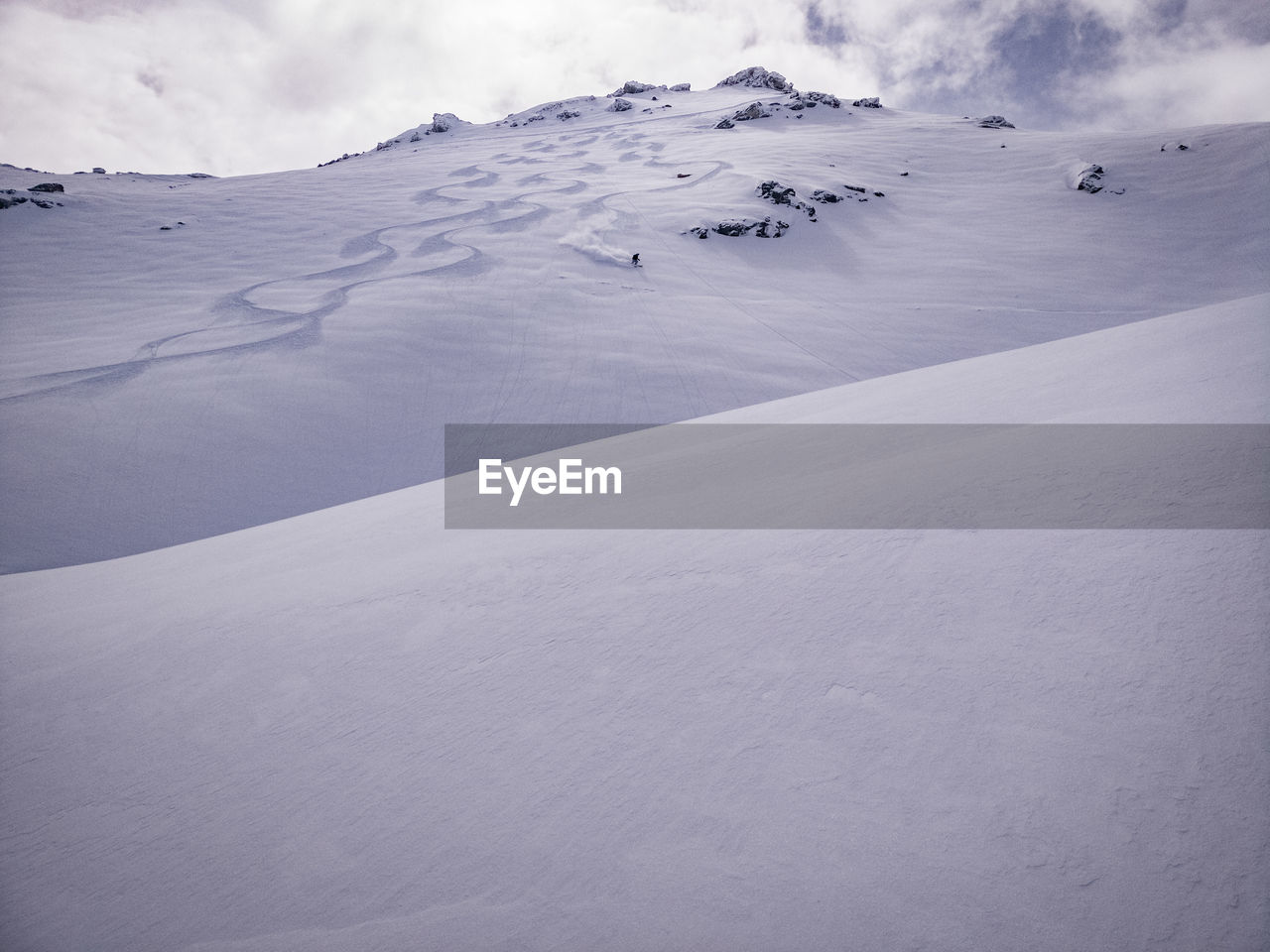 SCENIC VIEW OF SNOWCAPPED MOUNTAIN AGAINST SKY