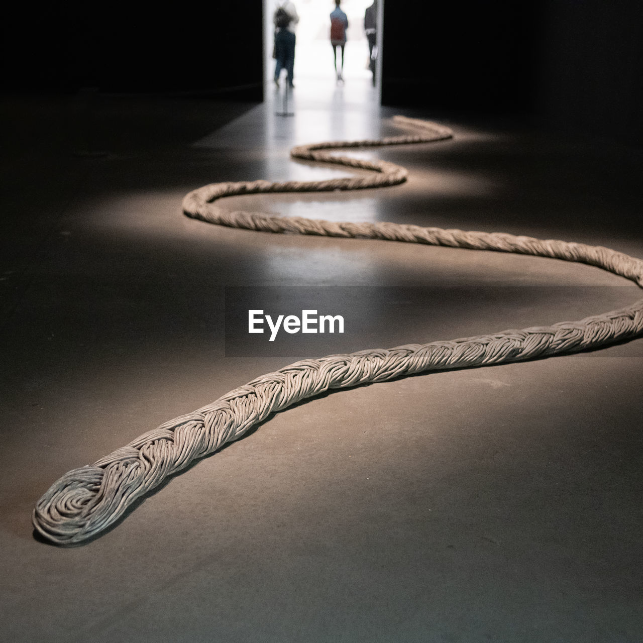 CLOSE-UP OF ROPES ON TABLE