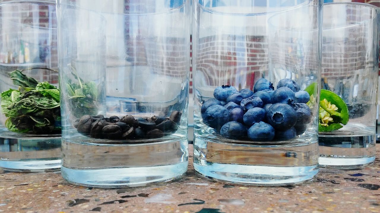 Close-up of fruits in container