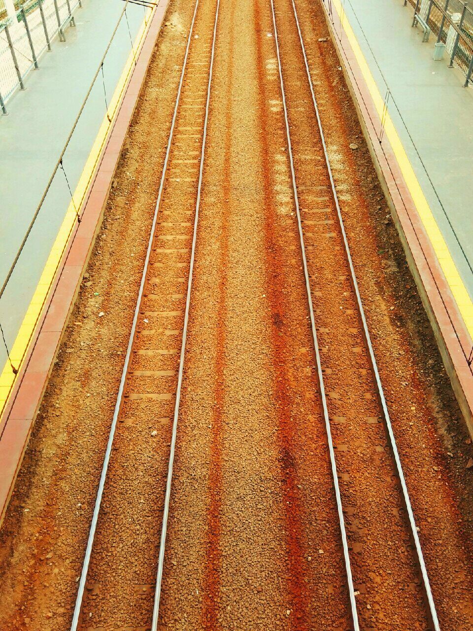 RAILROAD TRACKS ON RAILROAD TRACK