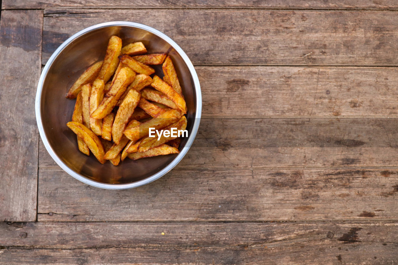 HIGH ANGLE VIEW OF FOOD ON PLATE