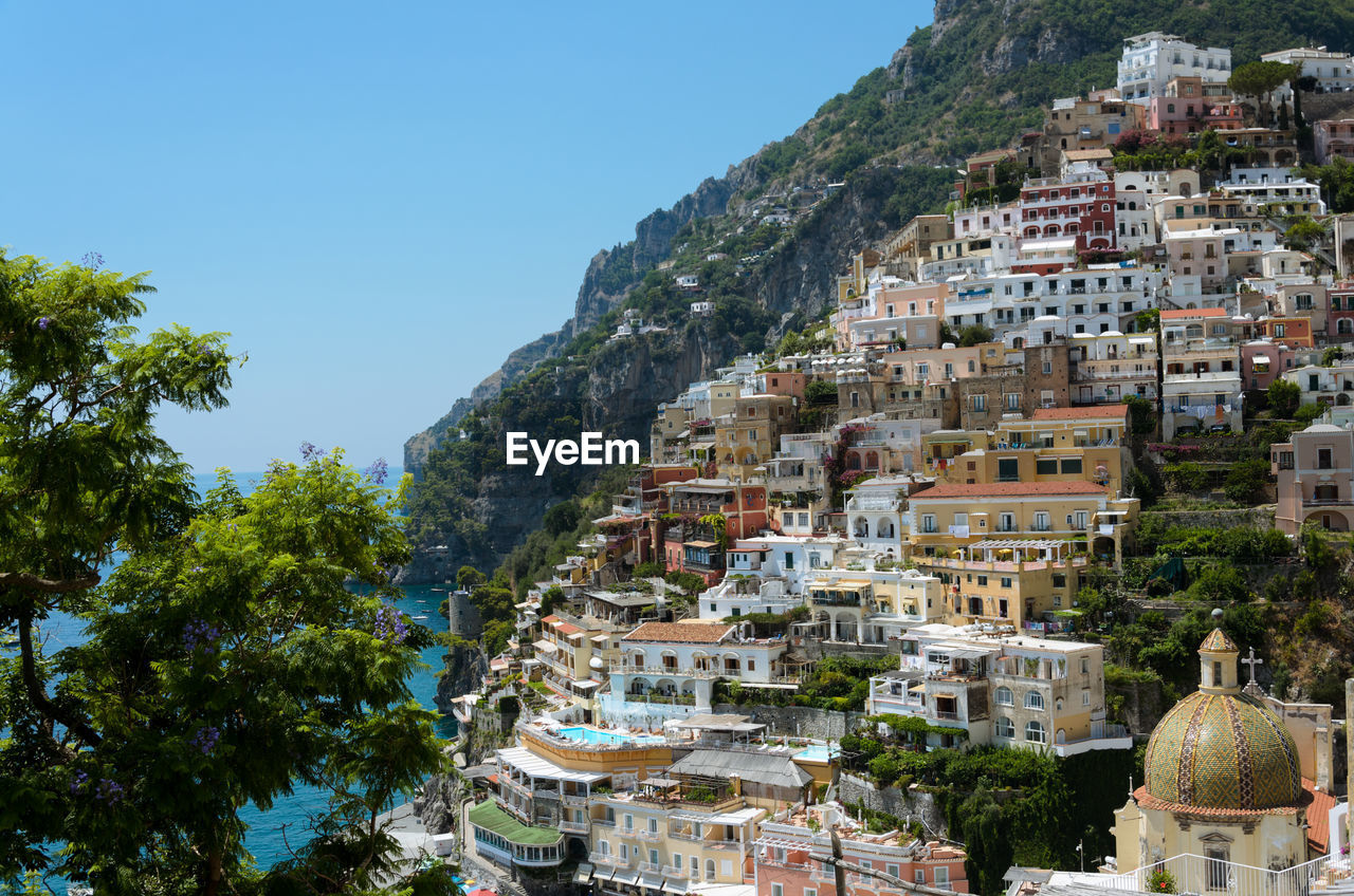 Positano on a summer day.