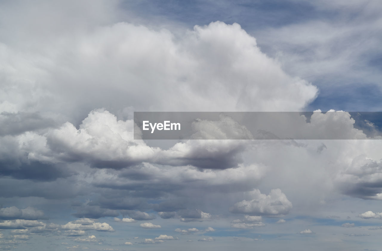 LOW ANGLE VIEW OF CLOUDSCAPE