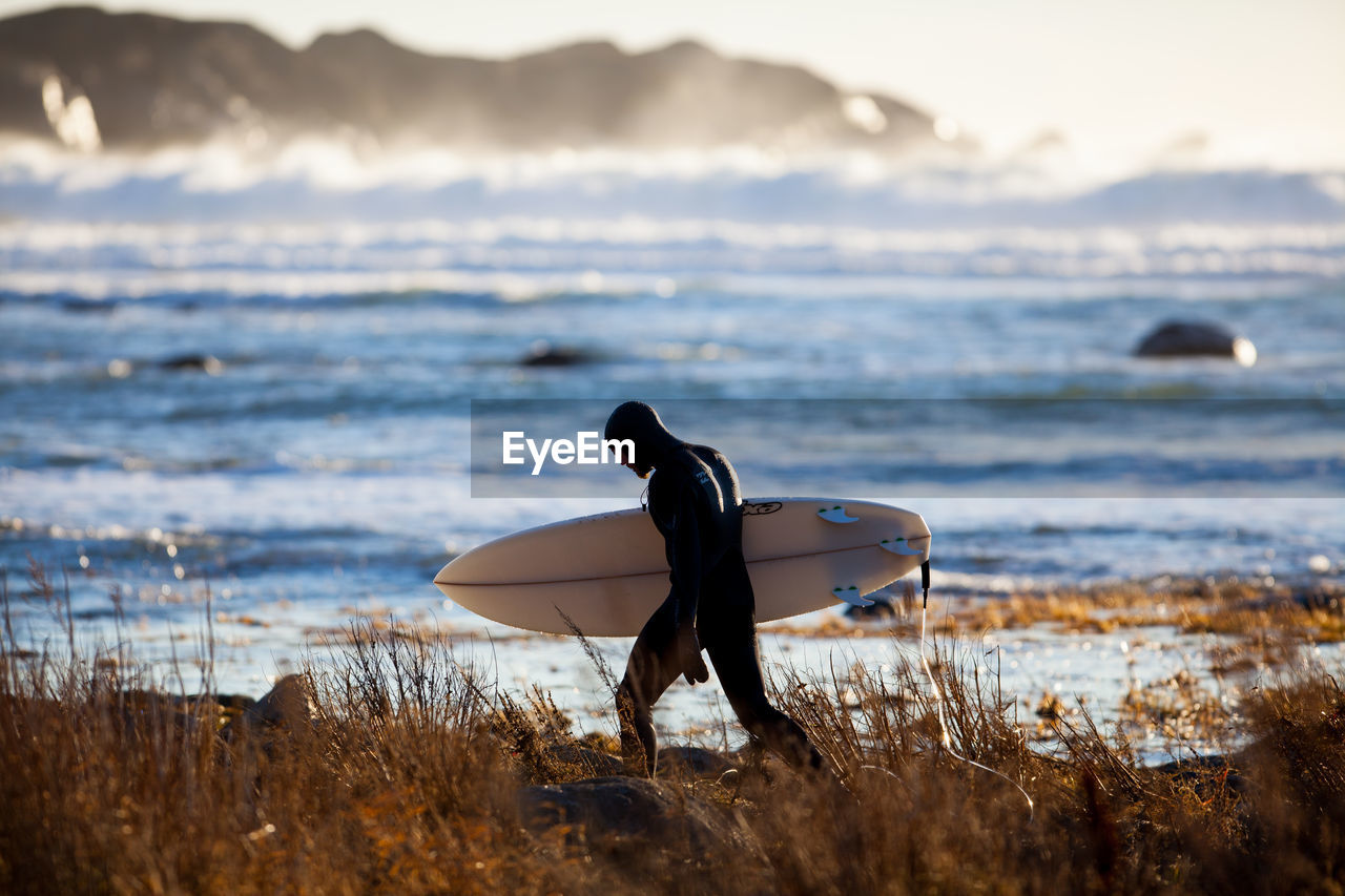 MAN ON BEACH