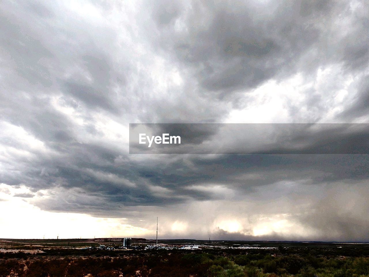 sky, cloud, environment, storm, nature, dramatic sky, landscape, storm cloud, beauty in nature, horizon, thunderstorm, no people, cloudscape, scenics - nature, plain, outdoors, overcast, rain, land, extreme weather, ominous, wet, day