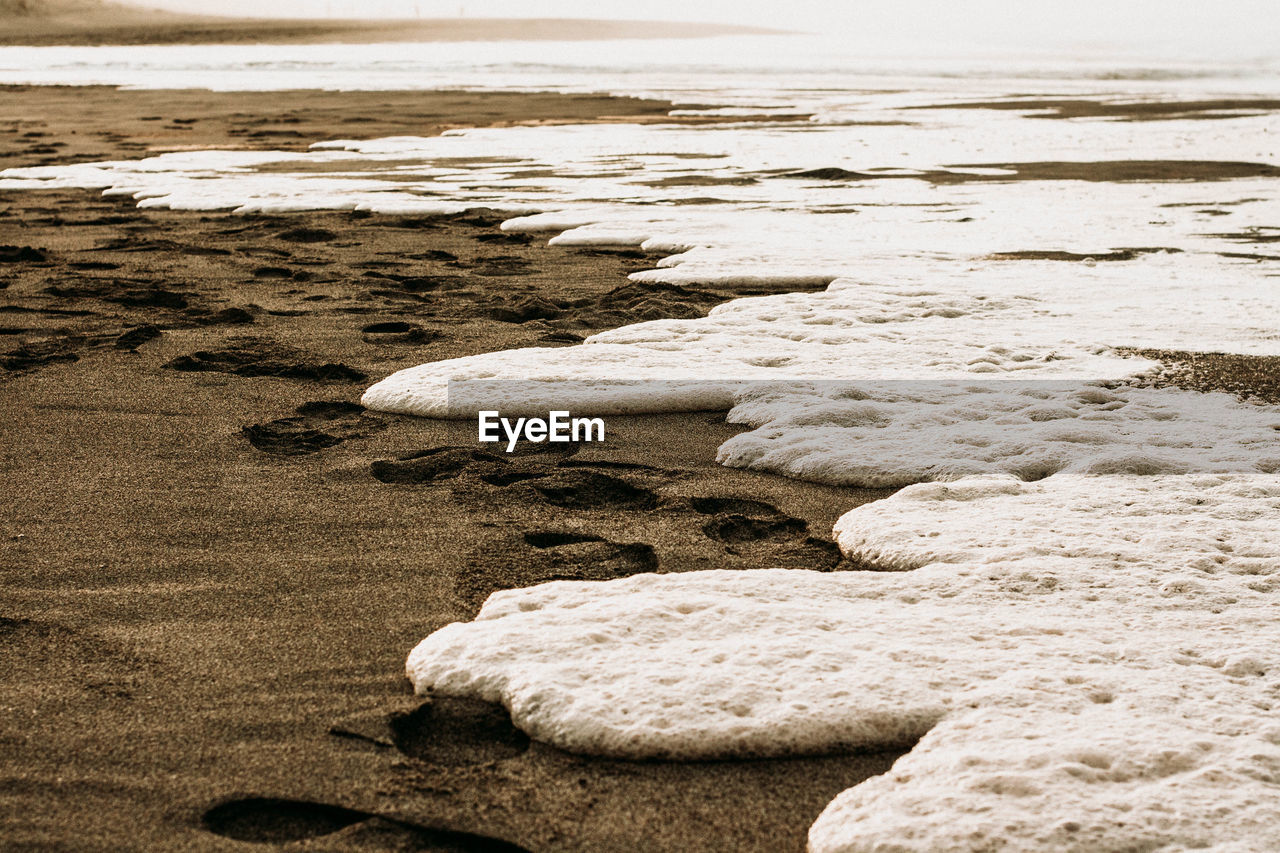 Rocks on beach