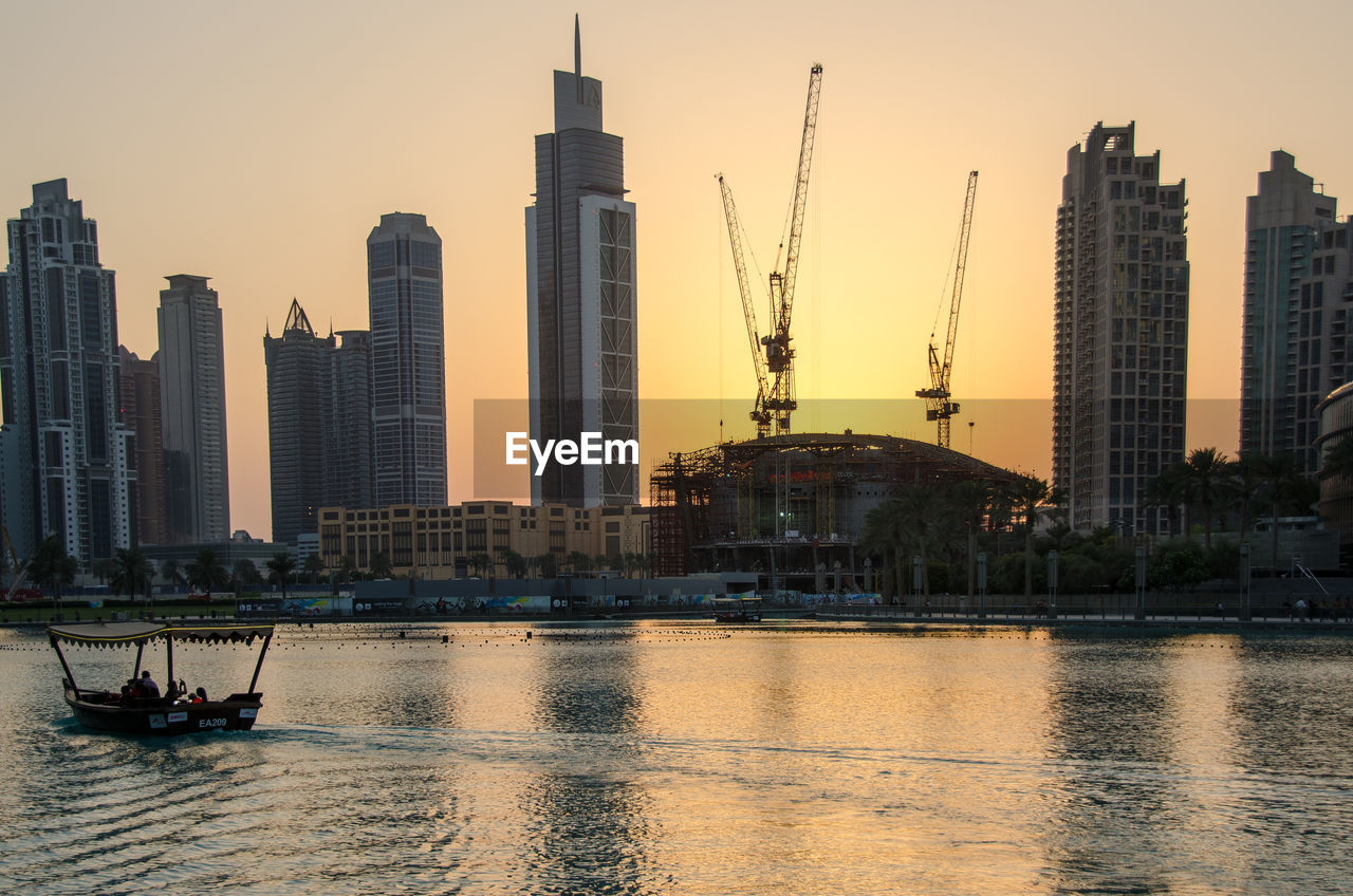 RIVER AT SUNSET