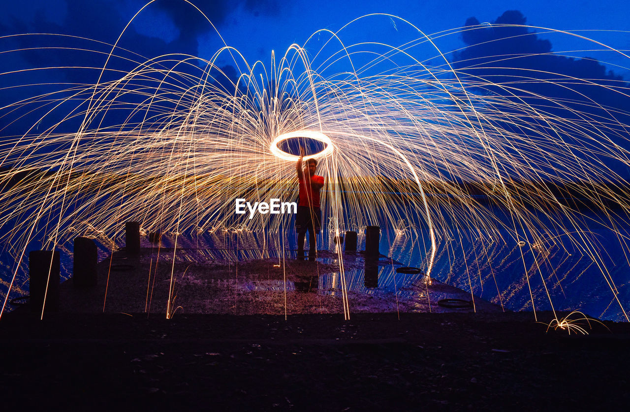 Steelwool photography.