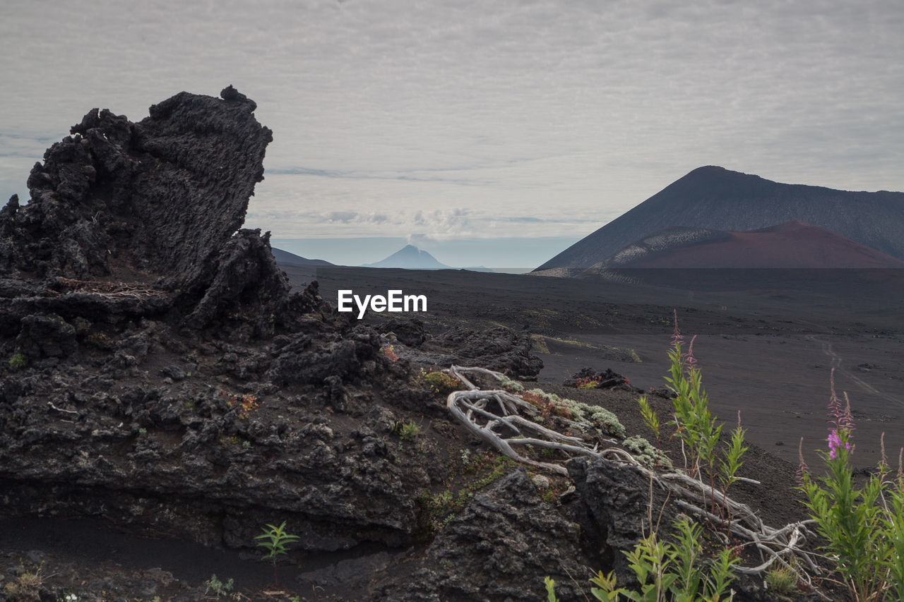 SCENIC VIEW OF VOLCANIC LANDSCAPE