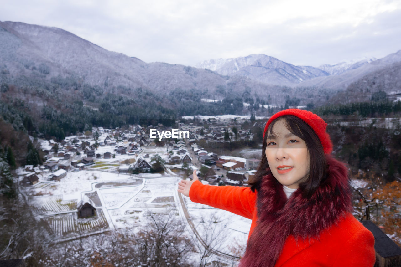 Shirakawa village - unesco world heritage site, portrait shooting