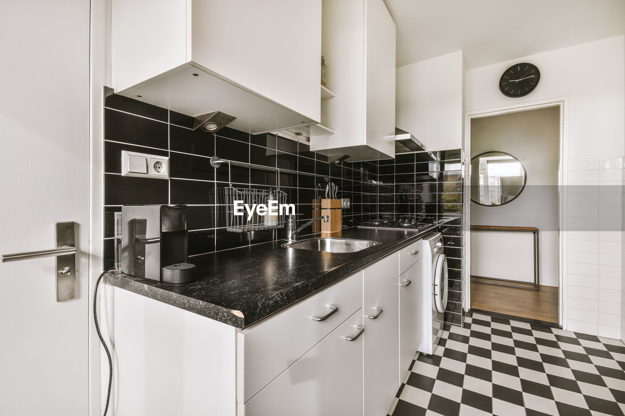 interior of kitchen