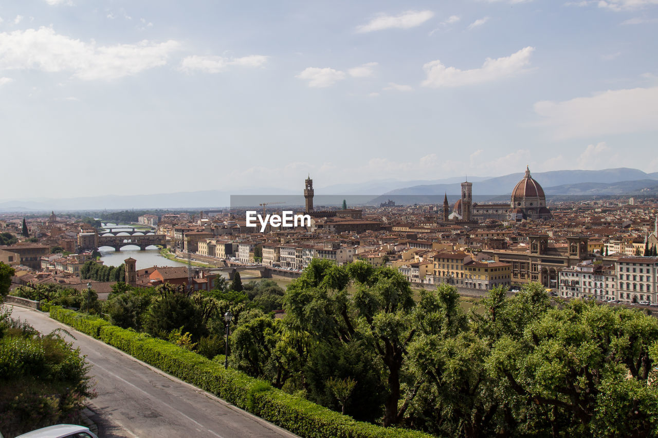 View of cityscape against sky