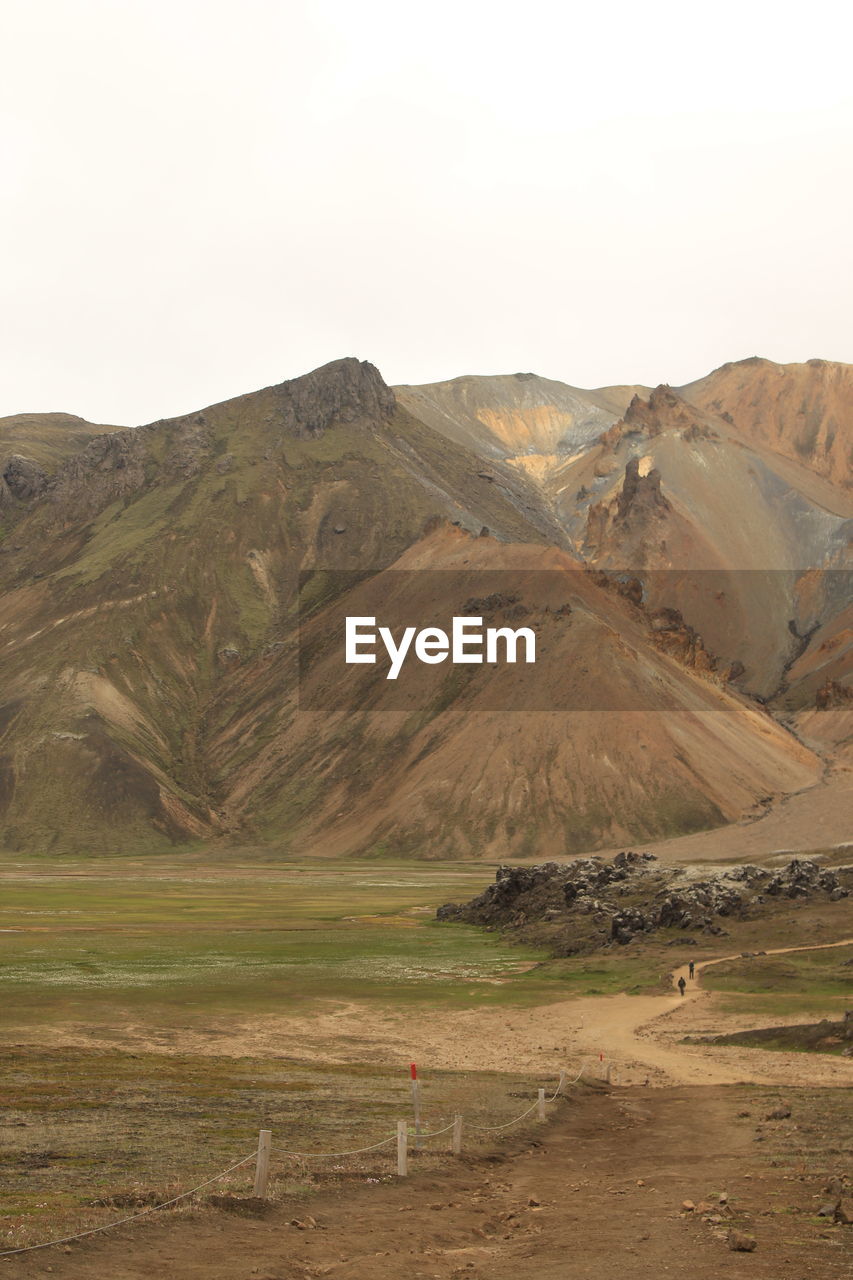 SCENIC VIEW OF ARID LANDSCAPE AGAINST SKY