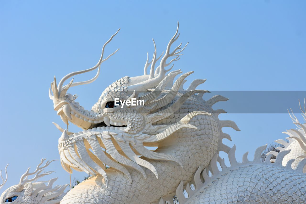 Dragon from big buddha of chiang rai in thailand 