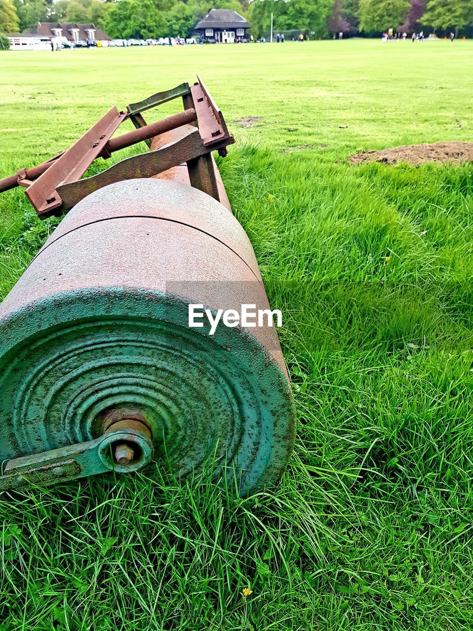 OLD MACHINERY IN FIELD