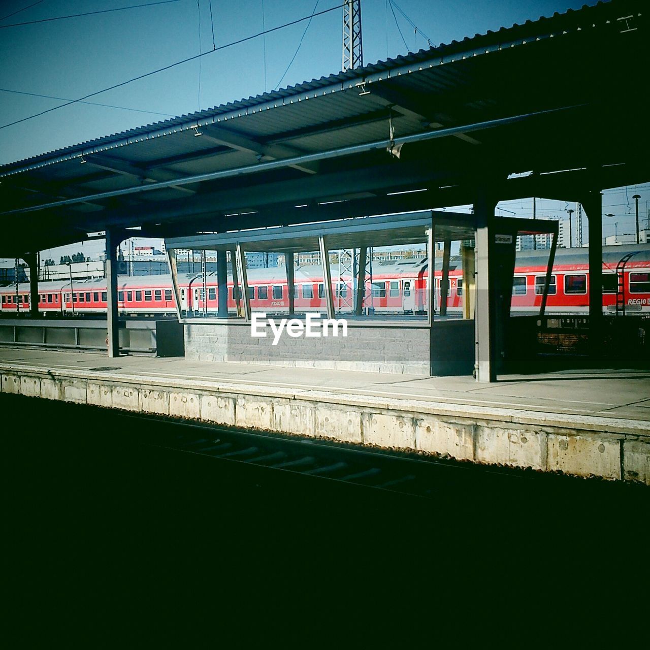 RAILROAD STATION PLATFORM