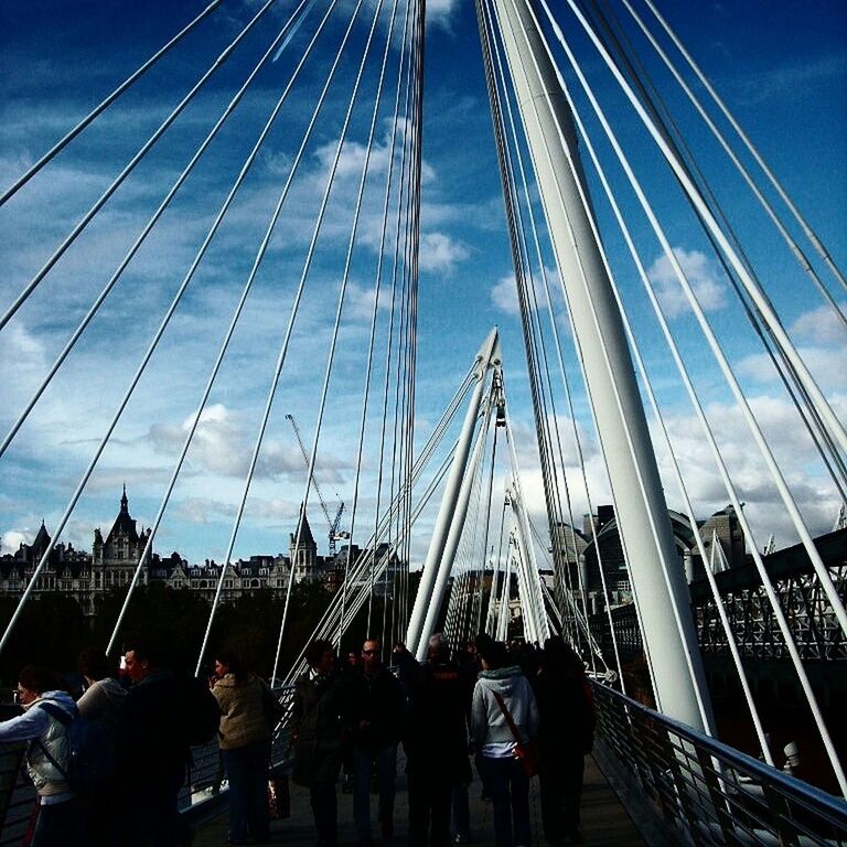 TOURISTS AT OBSERVATION POINT