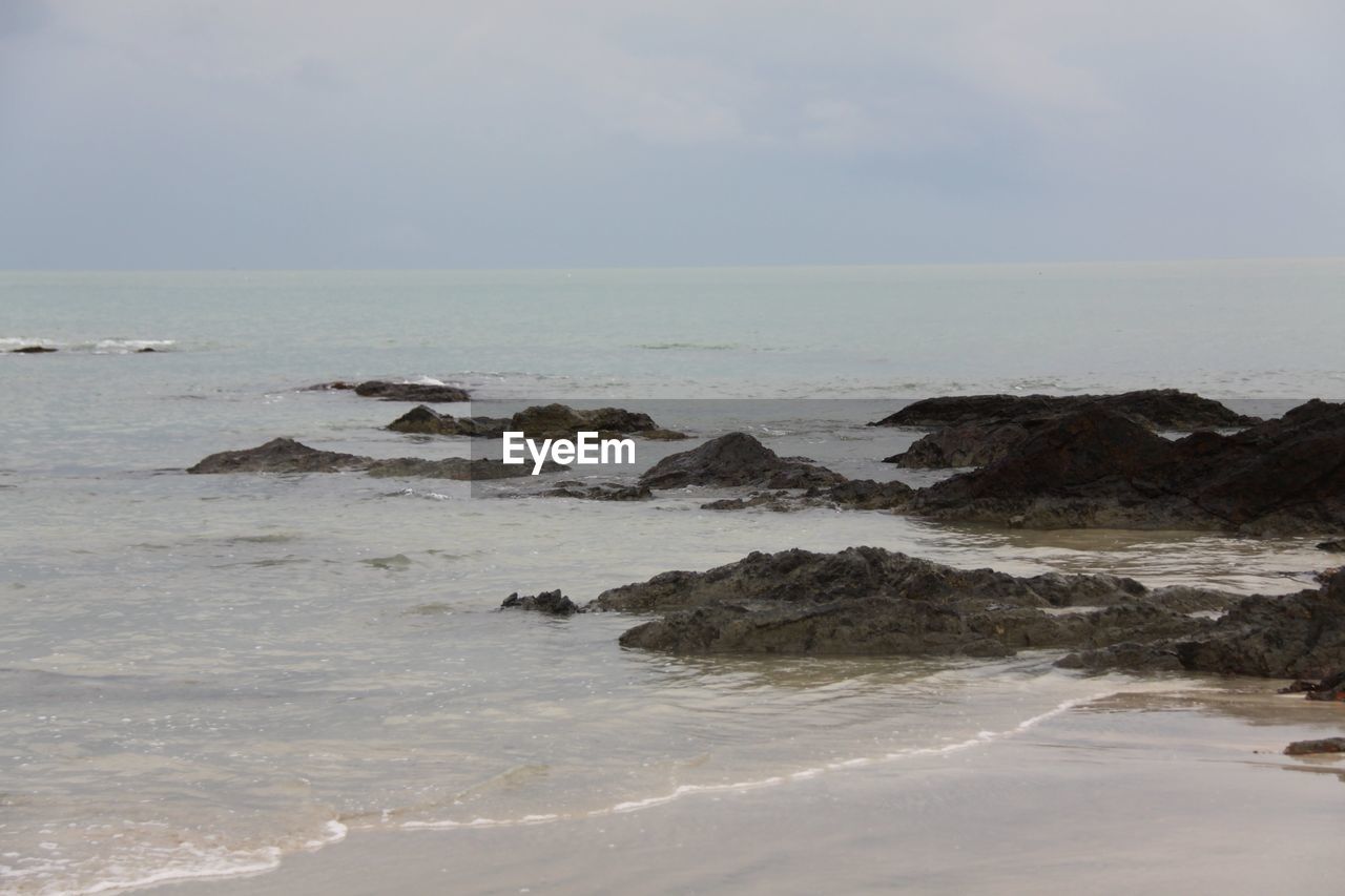 SCENIC VIEW OF SEA AND SKY