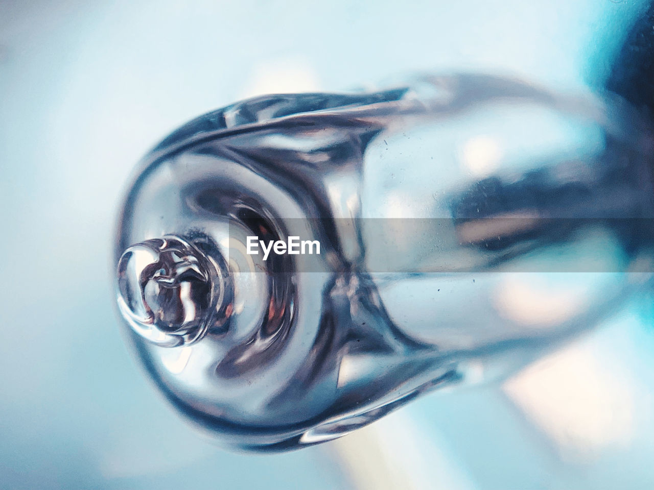 Close-up of water in glass