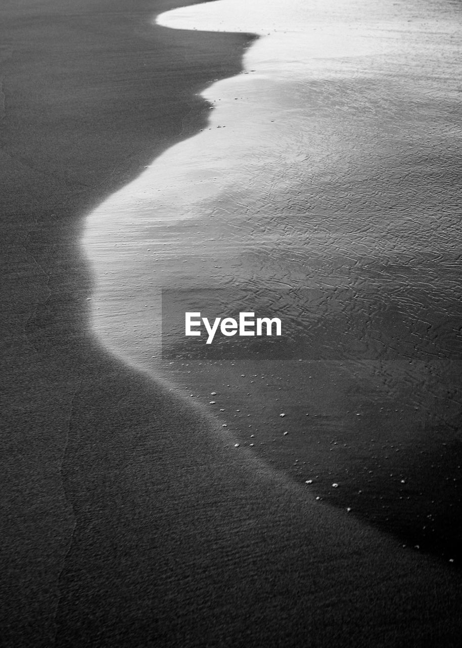 Shadow on beach