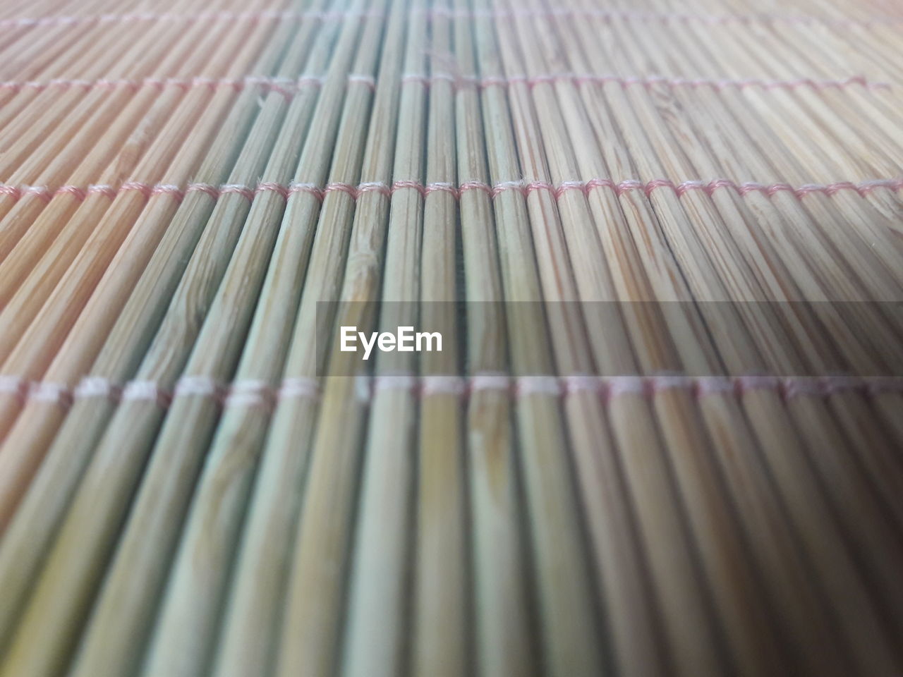 Full frame shot of bamboo mat