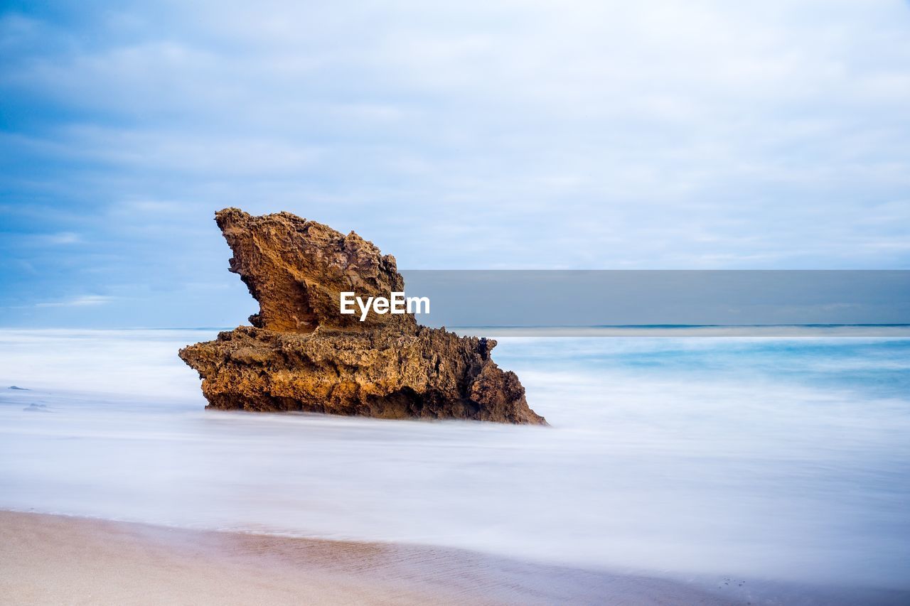 Rocks on sea shore