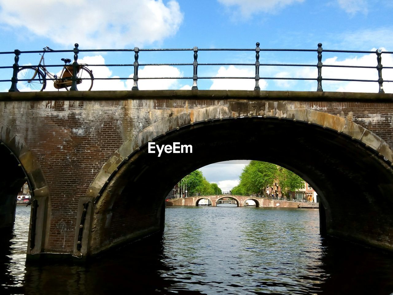 BRIDGE OVER RIVER WITH BRIDGE