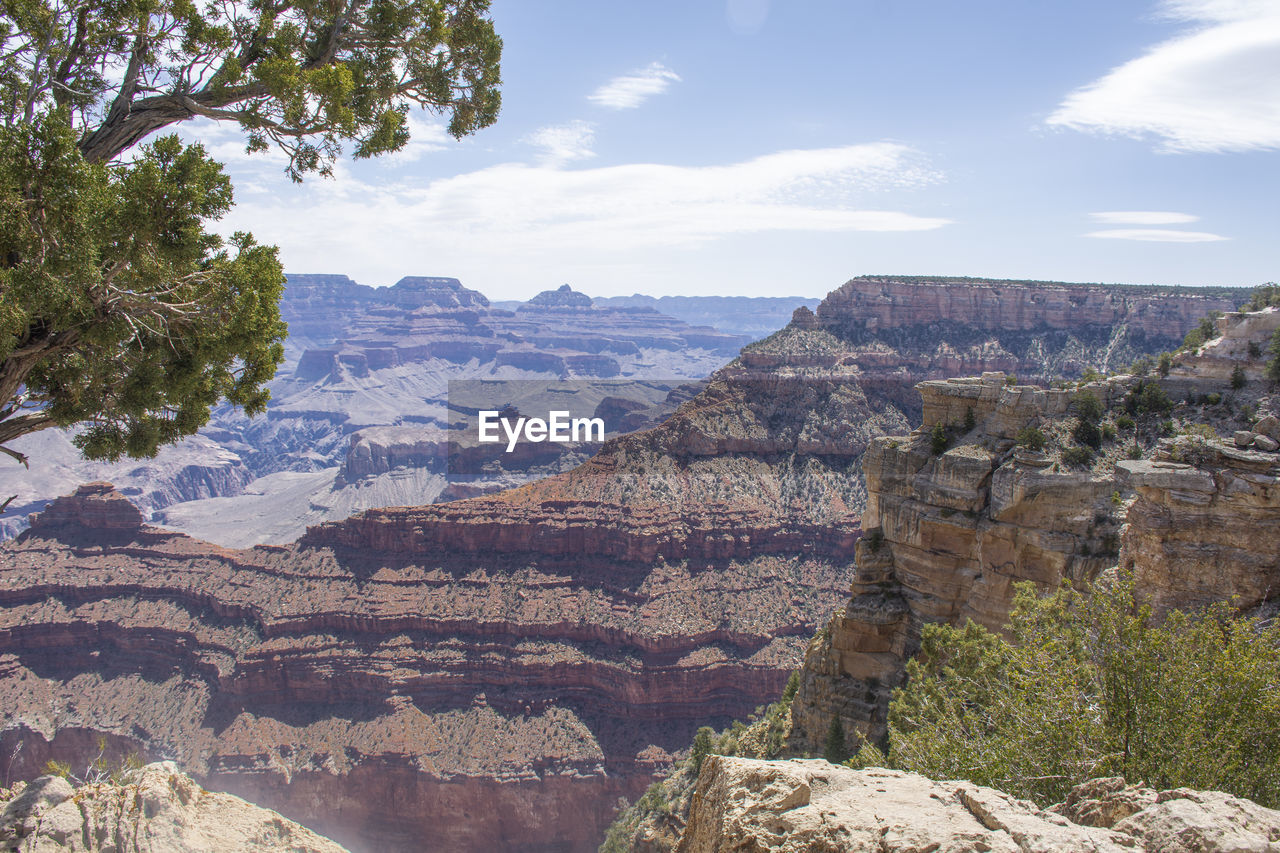 rock, scenics - nature, environment, landscape, canyon, travel destinations, nature, beauty in nature, rock formation, travel, mountain, sky, tree, land, plant, non-urban scene, no people, tourism, cloud, national park, geology, tranquility, park, outdoors, tranquil scene, mountain range, cliff, wadi, day, escarpment, desert, remote, physical geography