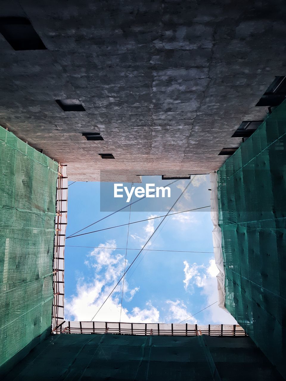 Low angle view of building against sky