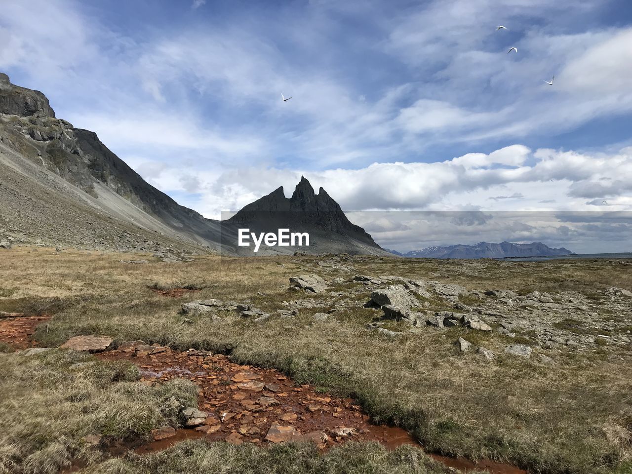 SCENIC VIEW OF ARID LANDSCAPE AGAINST SKY