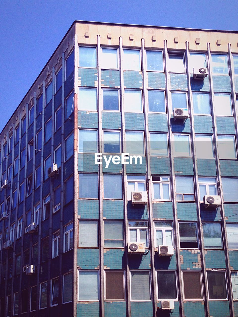 Low angle view of building against sky