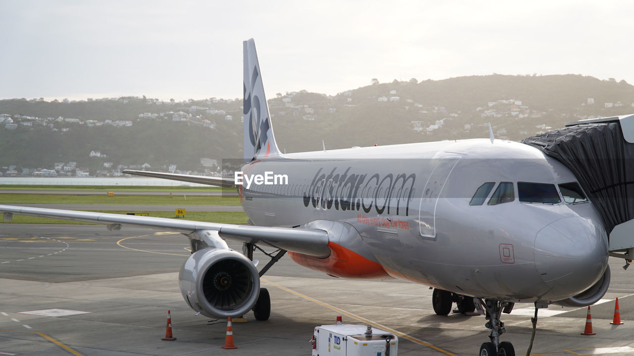 AIRPLANE ON RUNWAY