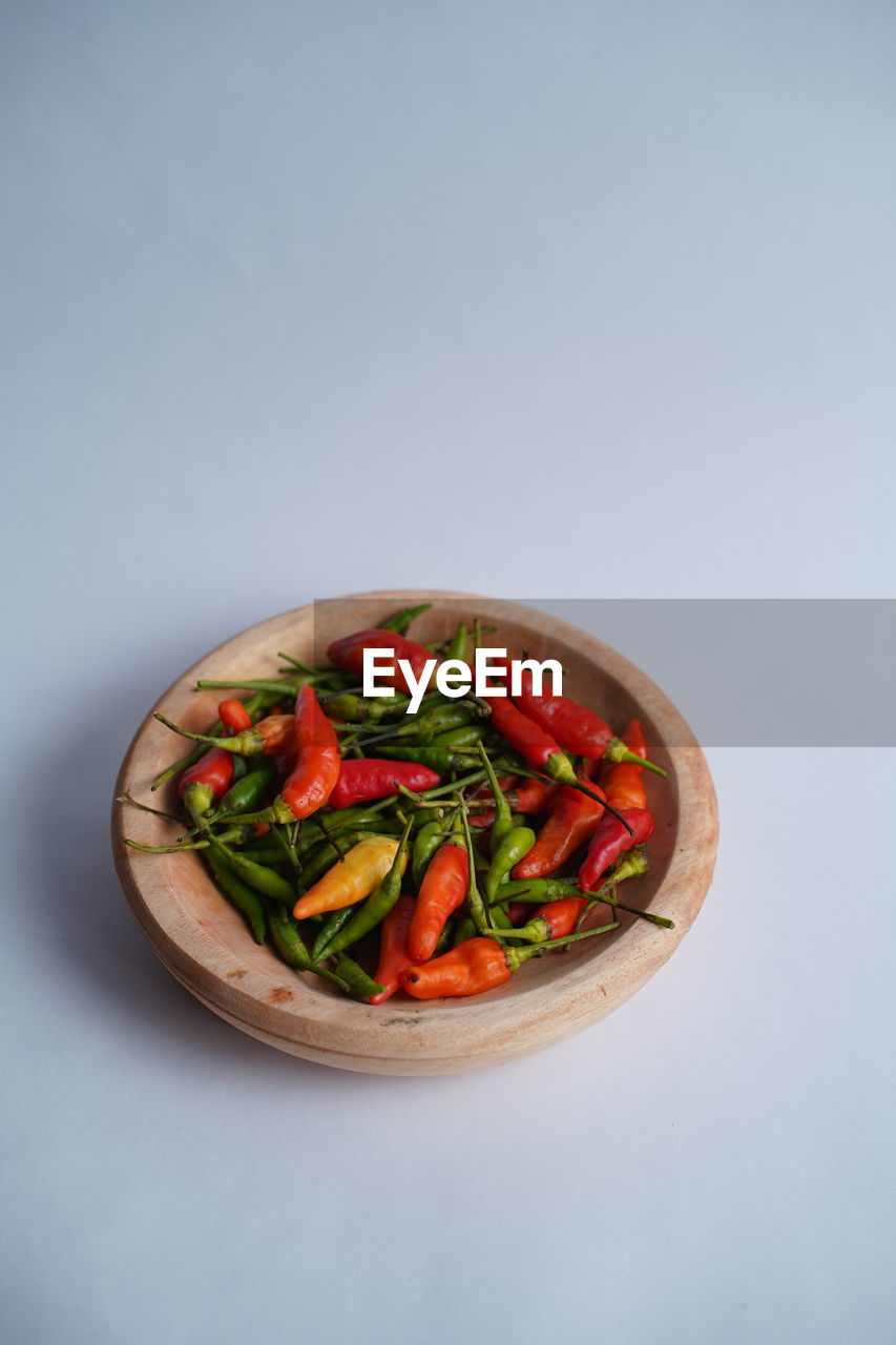 Close-up of salad in bowl on table