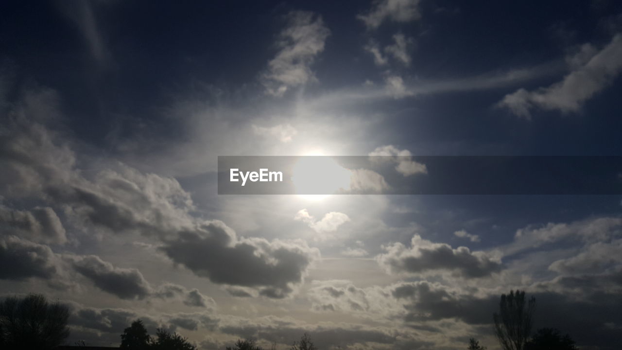 LOW ANGLE VIEW OF SKY AND CLOUDS