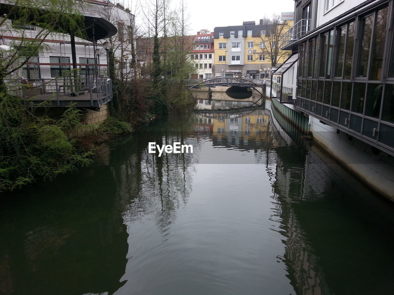 VIEW OF CANAL IN CITY