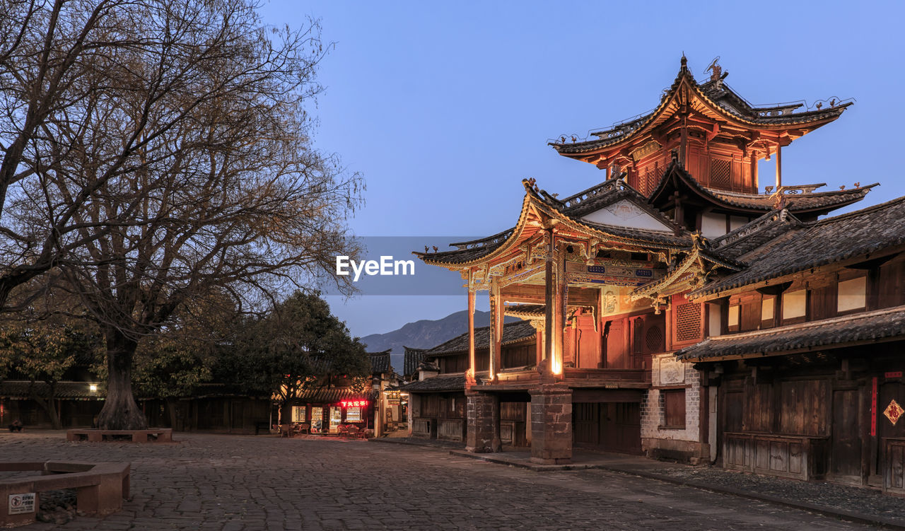 VIEW OF A TEMPLE