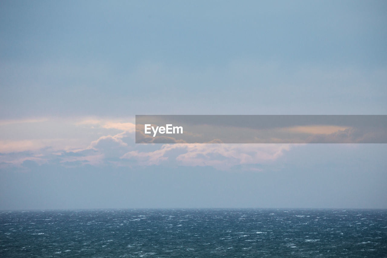 High angle shot of landscape against the sky