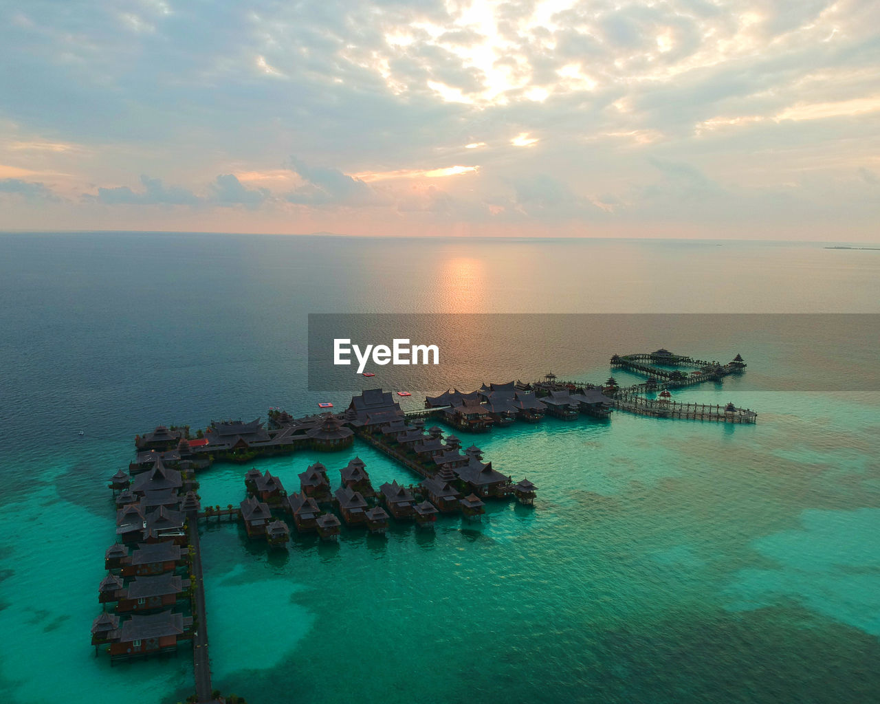 Mabul Island Aerial Shot Drone  Island Life Sky And Clouds Aerial Aerial Photography Aerial View Birdseyeview Drone Photography Dronephotography Droneshot Island Mabul Malaysia Malaysian Nature Sabah Sea Sea And Sky Seascape Semporna Sky Sunrise Water Water Bungalows